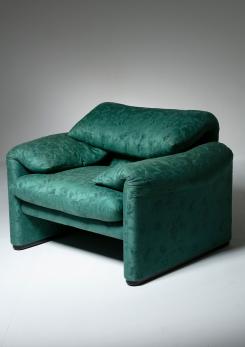 Compasso - "Maralunga" Lounge Chair by Vico Magistretti for Cassina