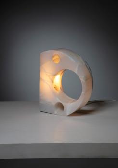Compasso - Italian 60s Alabaster Table Lamp