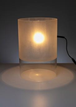 Compasso - Plexiglass prototype "Fatua" Table Lamp by Guido Rosati for Fontana Arte
