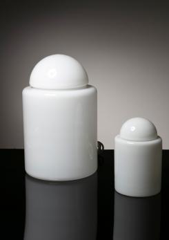 Compasso - Pair of "Barattolo" Table Lamps by Sergio Asti for Candle