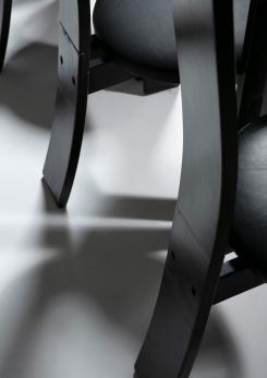 Compasso - Pair of "Golem" Chairs by Vico Magistretti for Poggi