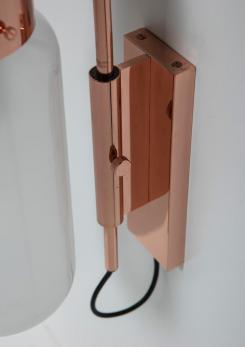 Compasso - "Bidone" Copper Wall Lamp by Caccia Dominioni for Azucena