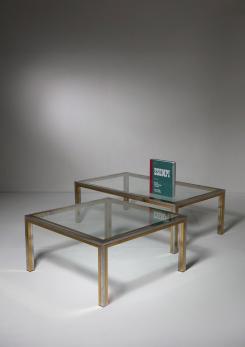 Compasso - Pair of Italian 70s Coffee Tables