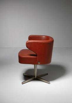 Compasso - Set of 5 "Poney" Armchairs by Gianni Moscatelli for Formanova