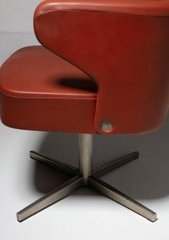 Compasso - Set of 5 "Poney" Armchairs by Gianni Moscatelli for Formanova