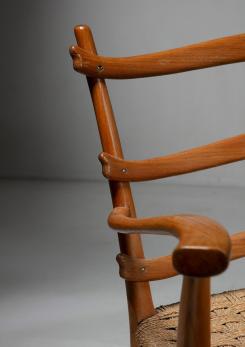 Compasso - Italian 50s Bench in the Style of Paolo Buffa