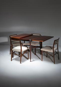 Compasso - Drop-Leaf Game Table attributed to Ico Parisi.