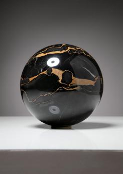 Compasso - Large Portoro Marble Sphere