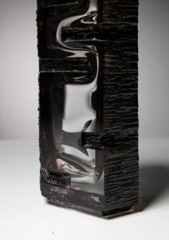 Compasso - "Argos" Table Lamp by César Baldaccini for Daum, France