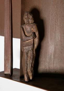 Compasso - Wall Metal Sculpture by Renato Bassoli