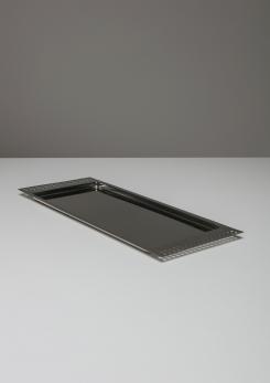 Compasso - Steel Tray by Vittorio Gregotti for Cleto Munari