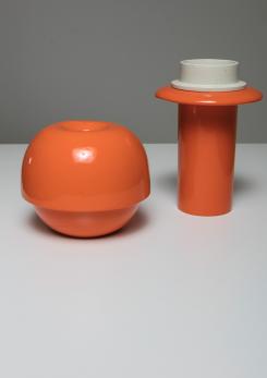 Compasso - Set of Two Ceramic Vases by SIC Italy