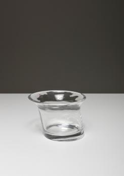 Compasso - Set of 4 Crystal Vases by Angelo Mangiarotti for Cristlleria Colle