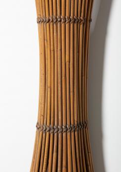 Compasso - Wicker Coat Stand by Tito Agnoli for Bonacina