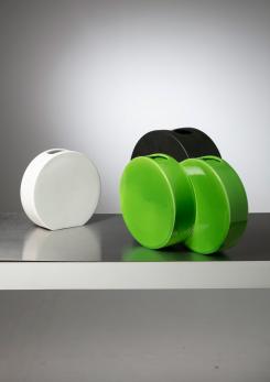 Compasso - Set of Three Ceramic Vases by Ambrogio Pozzi for Ceramiche Pozzi Compasso - Set of Three Ceramic Vases by Ambrogio Pozzi for Ceramiche Pozzi