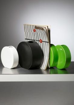 Compasso - Set of Three Ceramic Vases by Ambrogio Pozzi for Ceramiche Pozzi