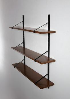 Compasso - Italian 50s Wall Bookcase