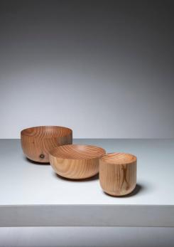 Compasso - Set of Three Wood Bowls