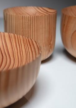 Compasso - Set of Three Wood Bowls