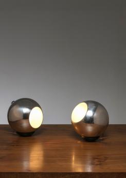 Compasso - Pair of Table Lamps Model 586 by Gino Sarfatti for Arteluce