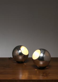 Compasso - Pair of Table Lamps Model 586 by Gino Sarfatti for Arteluce