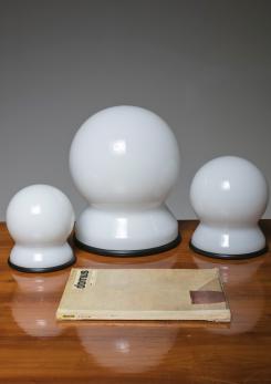 Compasso - Set of Three  "Scafandro" Table Lamps by Sergio Asti for Candle 