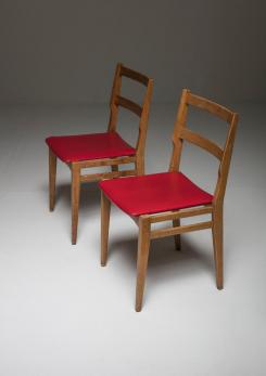 Compasso - Set of 12 Chairs Model 103 by Melchiorre Bega for Cassina