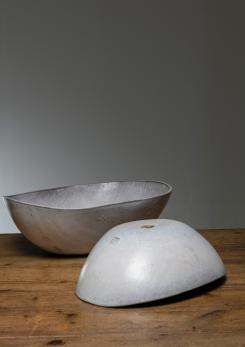 Compasso - Rare Set of Two Ceramic Bowls by Alessio Tasca 