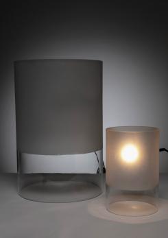 Compasso - Pair of "Fatua" Table Lamps by Guido Rosati for Fontana Arte Compasso - Pair of "Fatua" Table Lamps by Guido Rosati for Fontana Arte