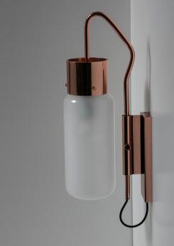 Compasso - "Bidone" Copper Wall Lamp by Caccia Dominioni for Azucena