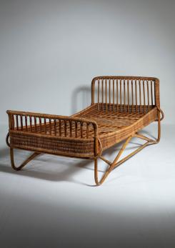 Compasso - Italian 60s Wicker Daybed