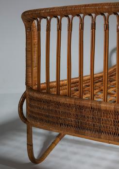 Compasso - Italian 60s Wicker Daybed