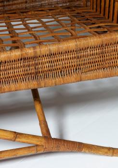 Compasso - Italian 60s Wicker Daybed