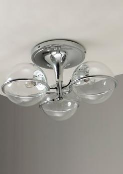 Compasso - Chandelier Model 2042/3 By Gino Sarfatti For Arteluce