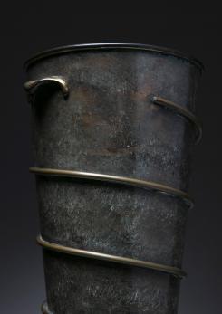 Compasso - Italian 40s Metal Vase