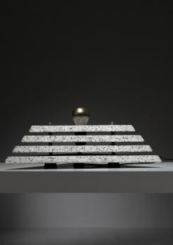 Compasso - Italian 70s One Off Granite Table Lamp