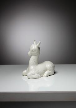 Compasso - "Fawn" by Giovanni Gariboldi for San Cristoforo - Ginori