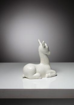 Compasso - "Fawn" by Giovanni Gariboldi for San Cristoforo - Ginori