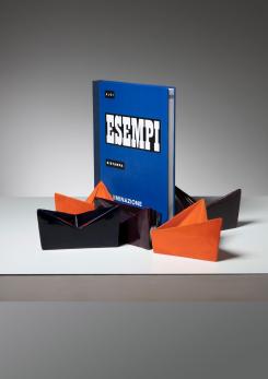 Compasso - Set of Six Ceramic Sculptures by Alfredo Pizzo Greco