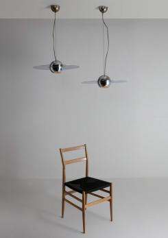 Compasso - Pair of "Padacroma" Pendant Lamp by Mazza and Gramigna for Quattrifolio