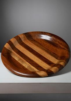 Compasso - Italian 70s Wood Tray 