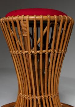 Compasso - Pair of High Stools by Tito Agnoli for Bonacina