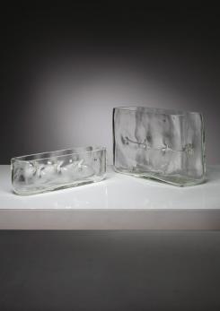 Compasso - Pair of "Repetà" Vases by Fratelli Toso