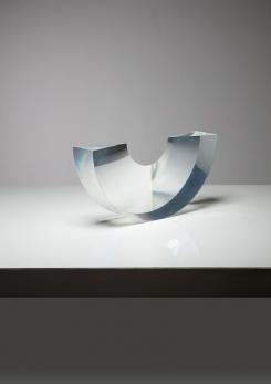 Compasso - "Arco" Plexiglass Sculpture by Alessio Tasca for Fusina