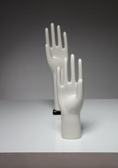 Compasso - Pair of Porcelain Glove Molds