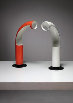 Compasso - Pair of Table Lamps by Carlo Ricci Moretti for O-Luce