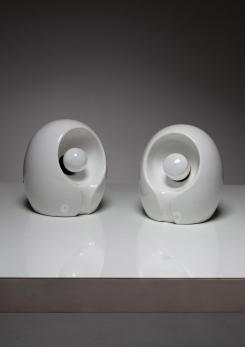 Compasso - Pair of "Tordella" Table Lamps by Sacchetti for Sirrah