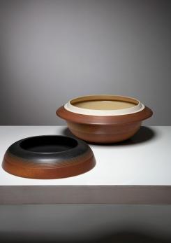 Compasso - Ceramic Tureen by Franco Bucci for Laboratorio Pesaro