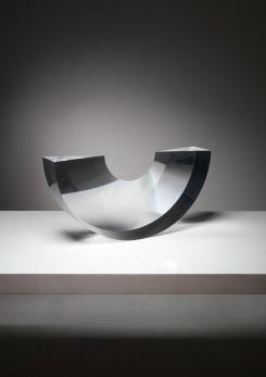 Compasso - Large "Arco" Plexiglass Sculpture by Alessio Tasca for Fusina 