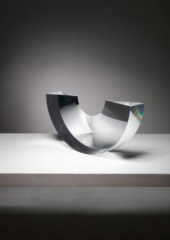 Compasso - Large "Arco" Plexiglass Sculpture by Alessio Tasca for Fusina 